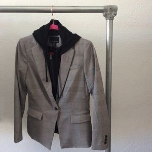 Cynthia Rowley Blazer with Removable Hood